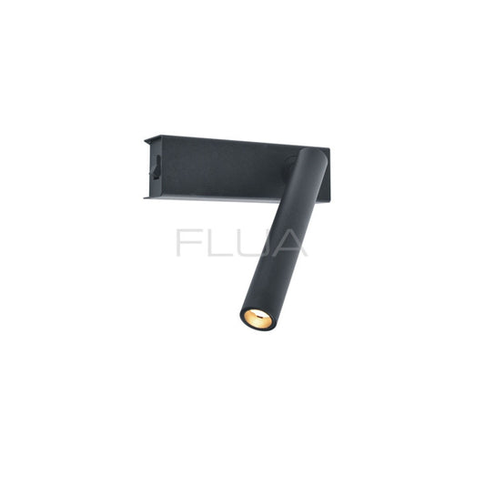 Tatou, Box IO, Wall Surface Mounted, c/w Switch, 13° Beam, 3000K in Black