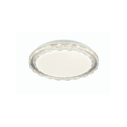 LED Polycarbonate Ceiling Light IP44 in White