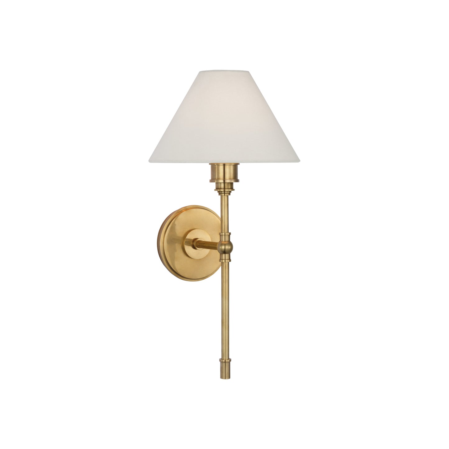 Parkington Large Tail Sconce with Linen