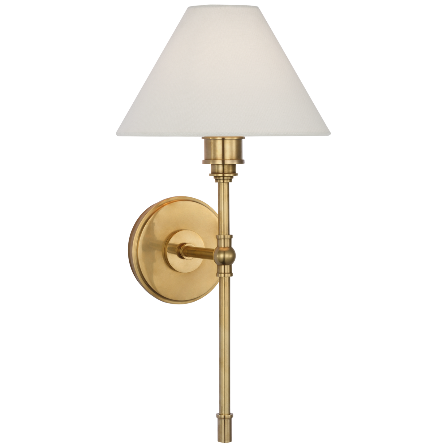 Parkington Large Tail Sconce with Linen