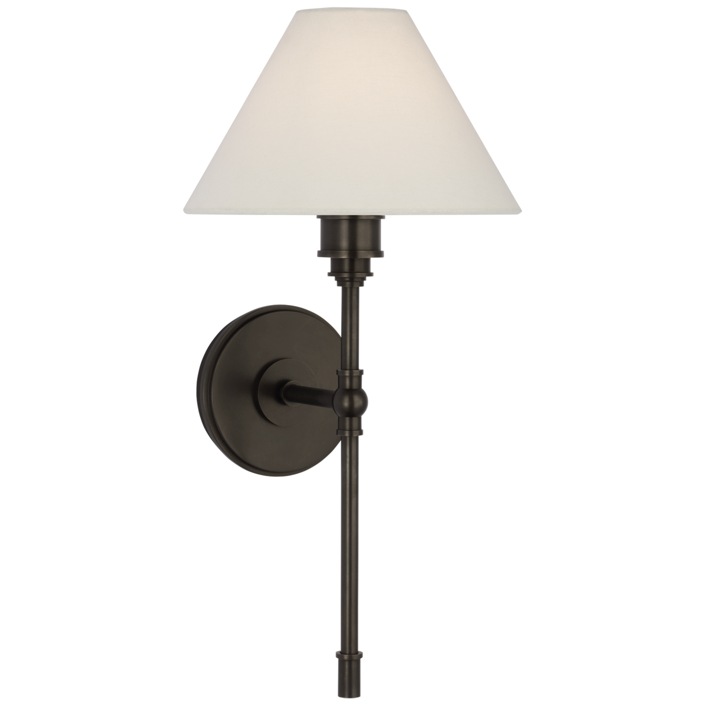 Parkington Large Tail Sconce with Linen