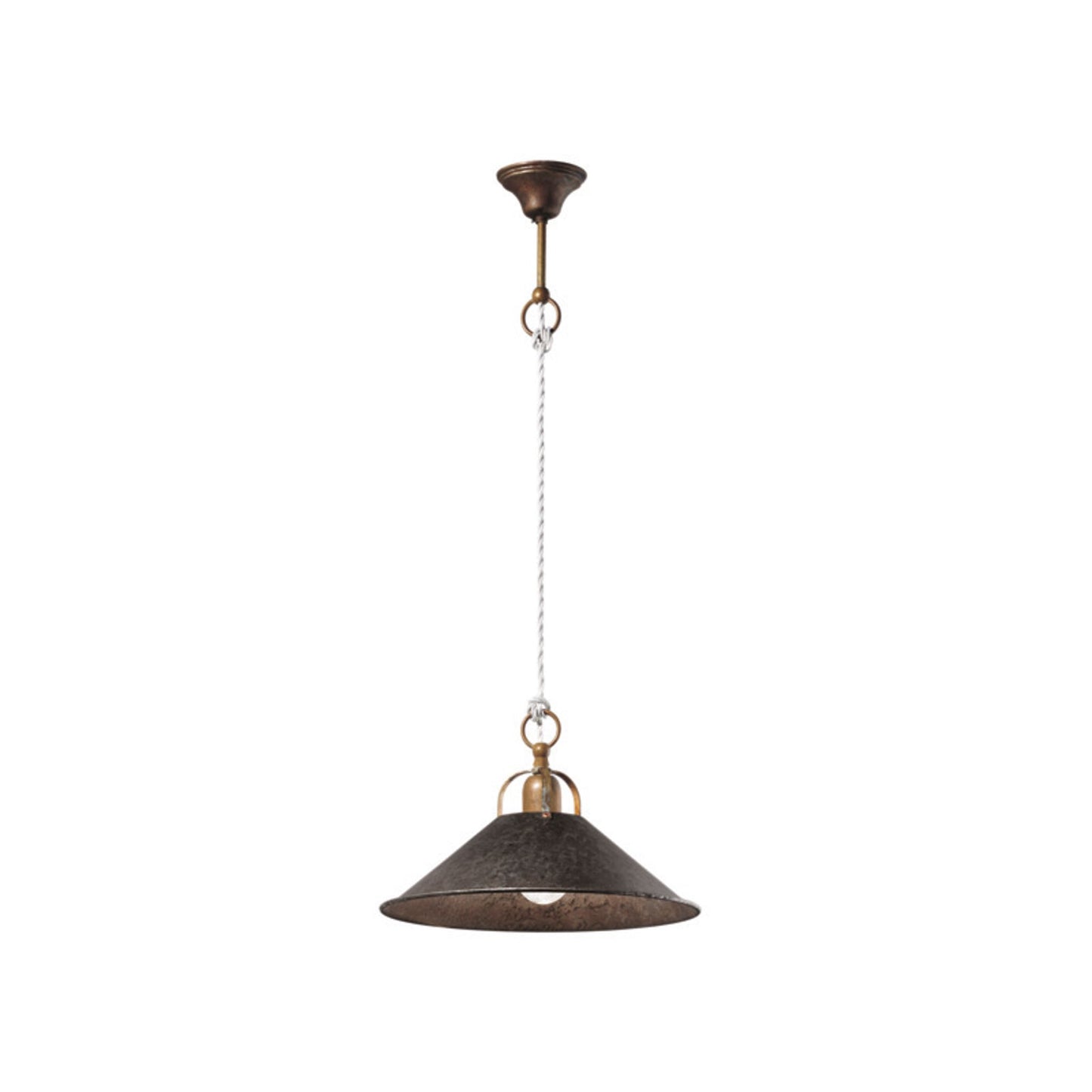 Cascina Pendant in Antique Brass