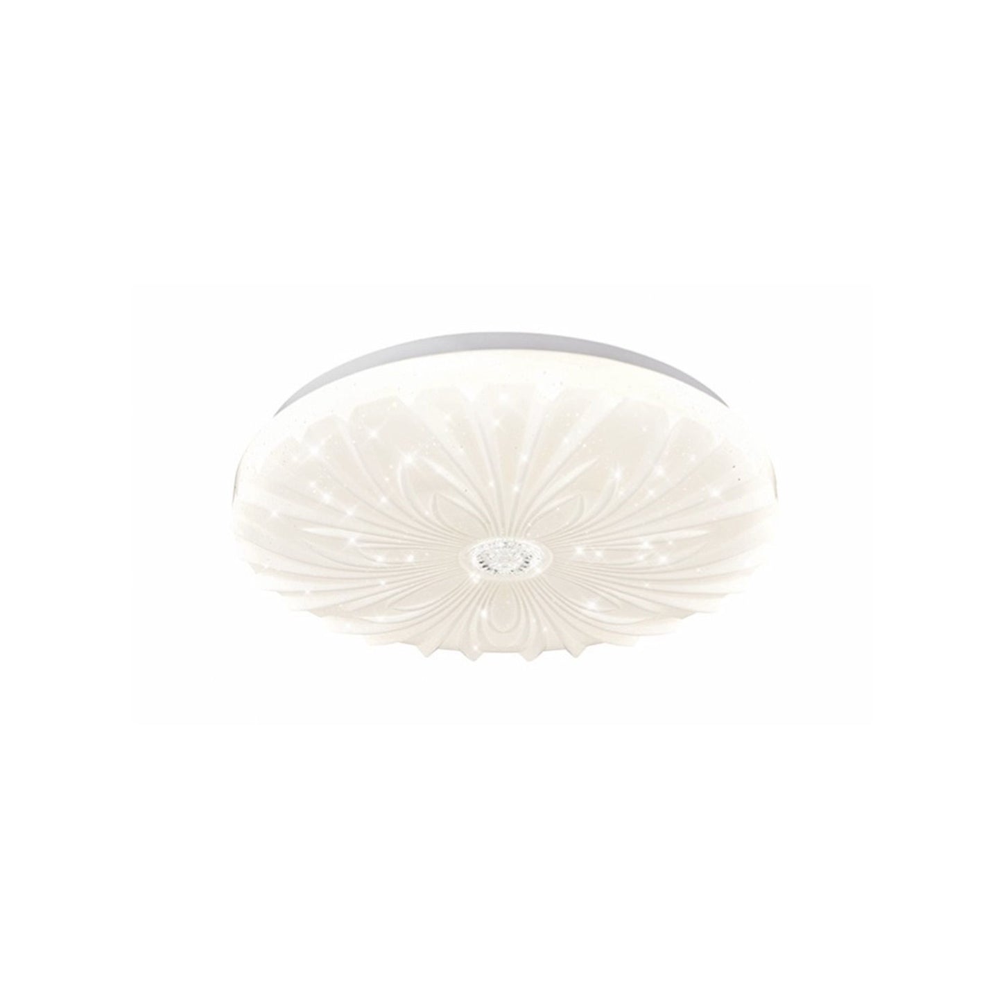 LED Polycarbonate Ceiling Fitting IP44 in Chrome