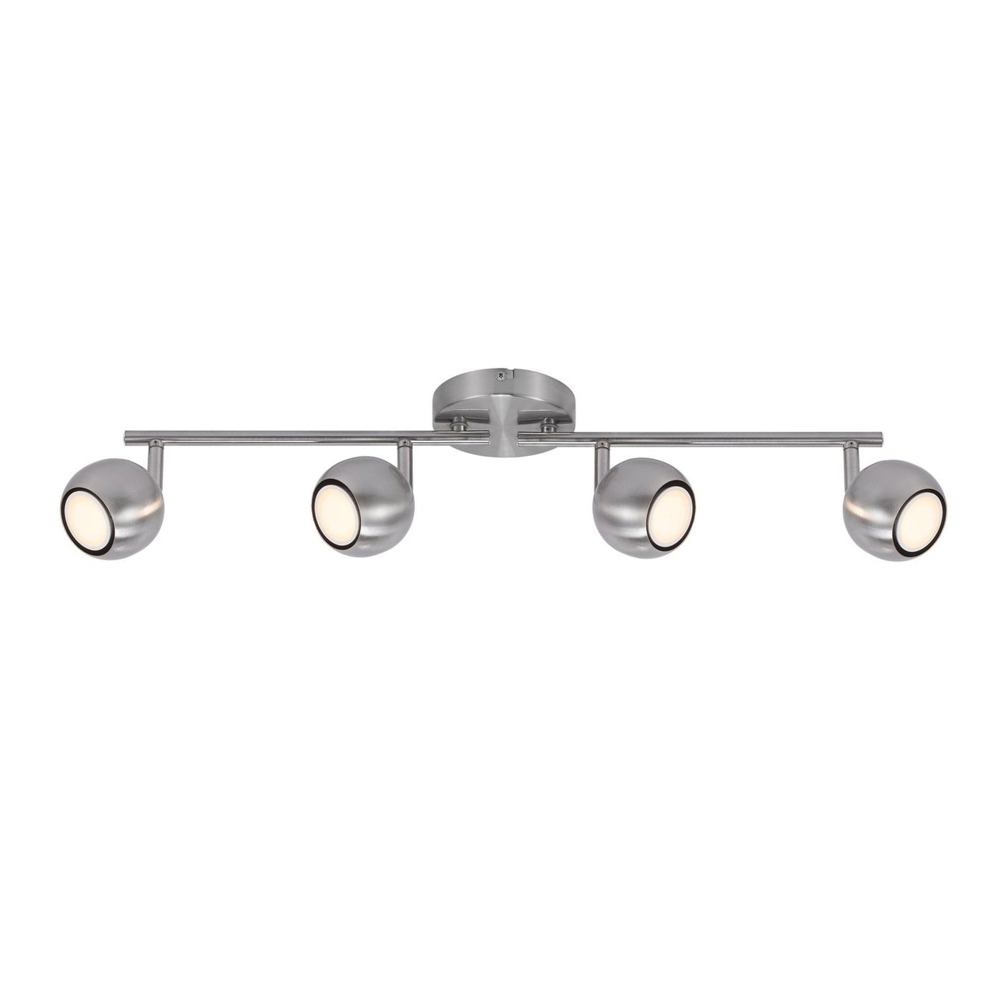 Chicago 4 Ceiling Spot Light in Brushed Steel