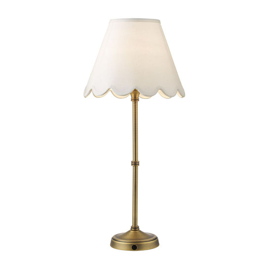 Dahl Rechargeable Table Lamp with Shade