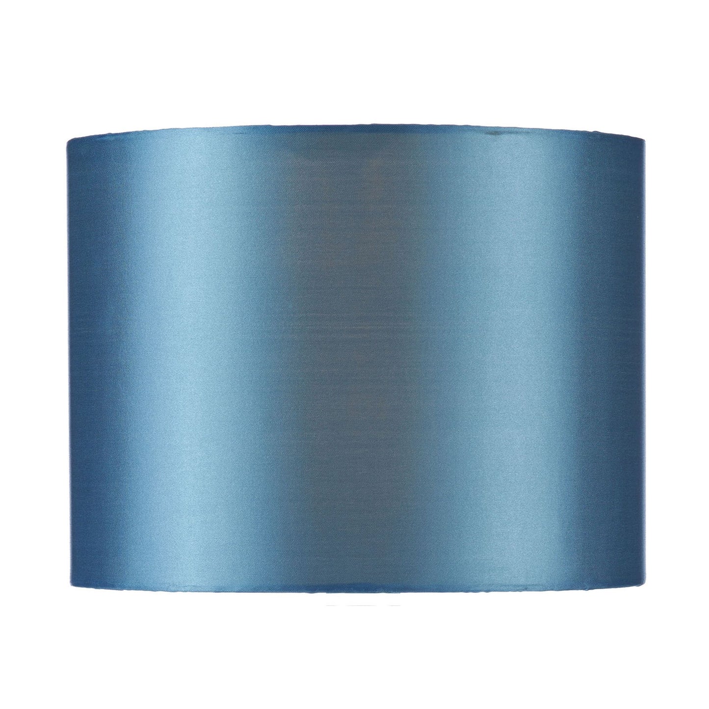 Elsa Faux Silk Drum Shade in Blue