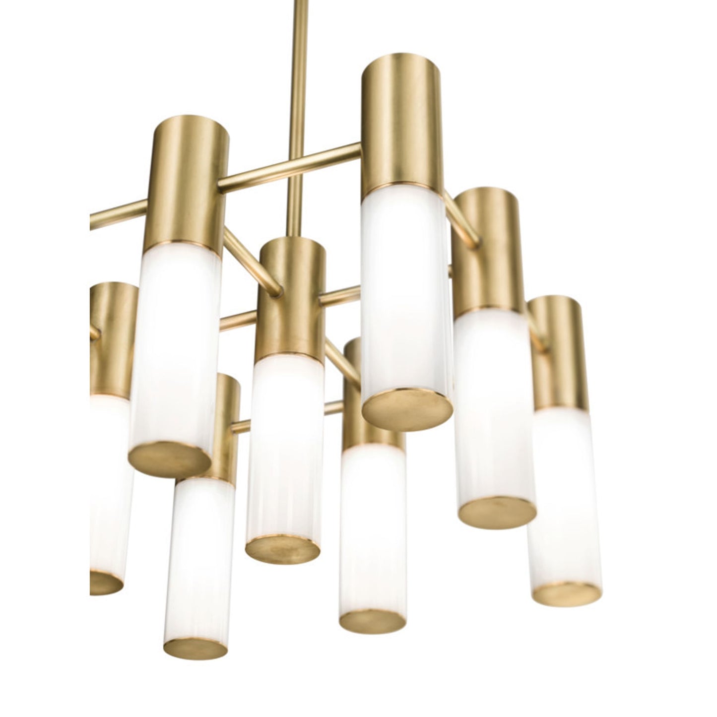 Etoile 9-Light Pendant with White Glass