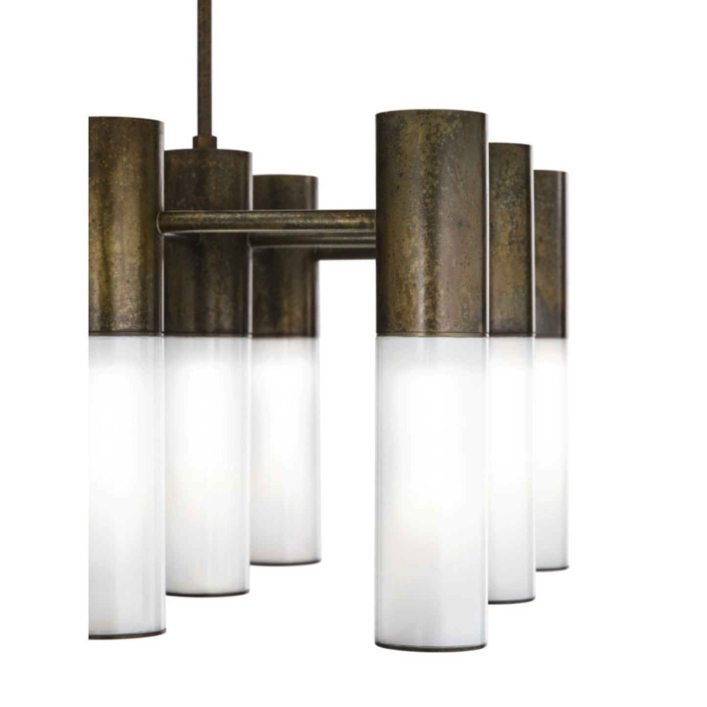 Etoile 9-Light Pendant with White Glass