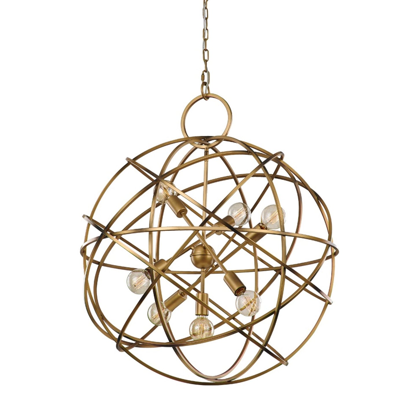 Comet 7-Light Pendant in Matt Black