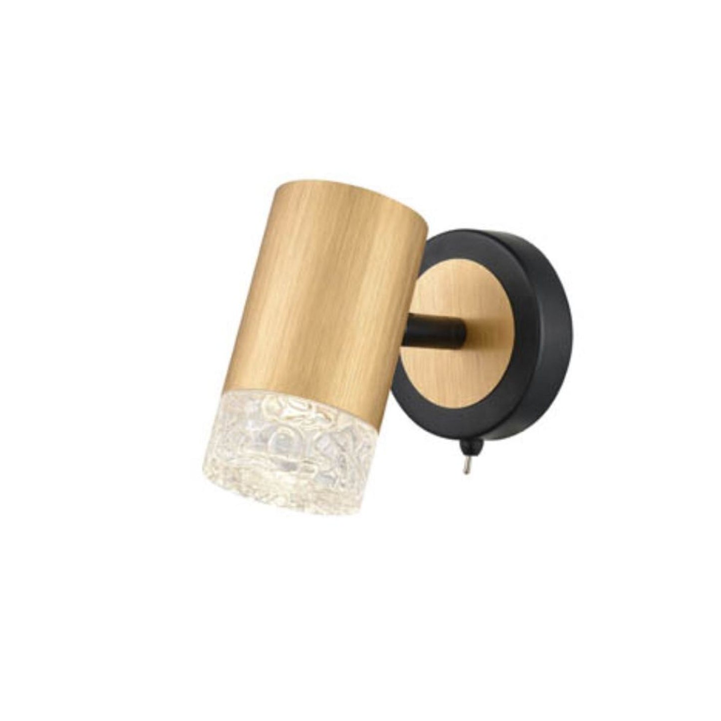 Allure 1 Wall Light with Decorative Glass