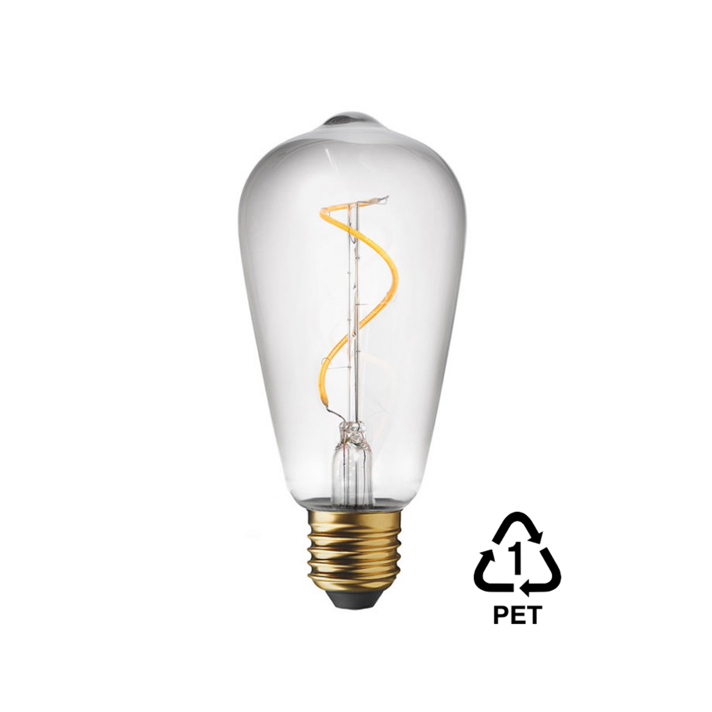 ST64 Bulb Clear PET