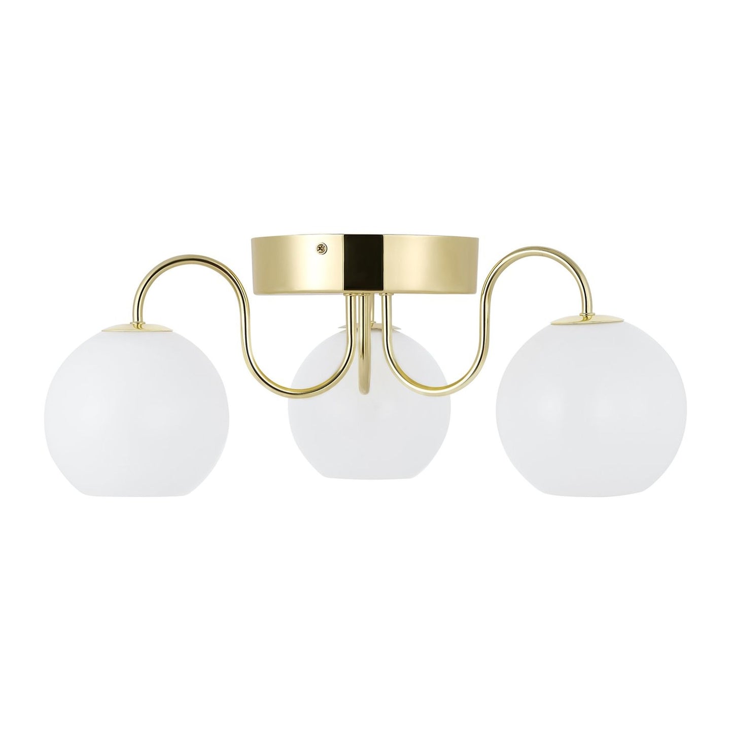 Franca Ceiling Light in Brass