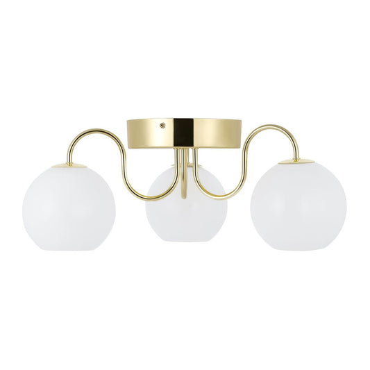 Franca Ceiling Light in Brass