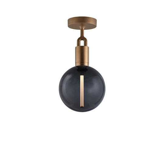 Forked Globe Ceiling Light