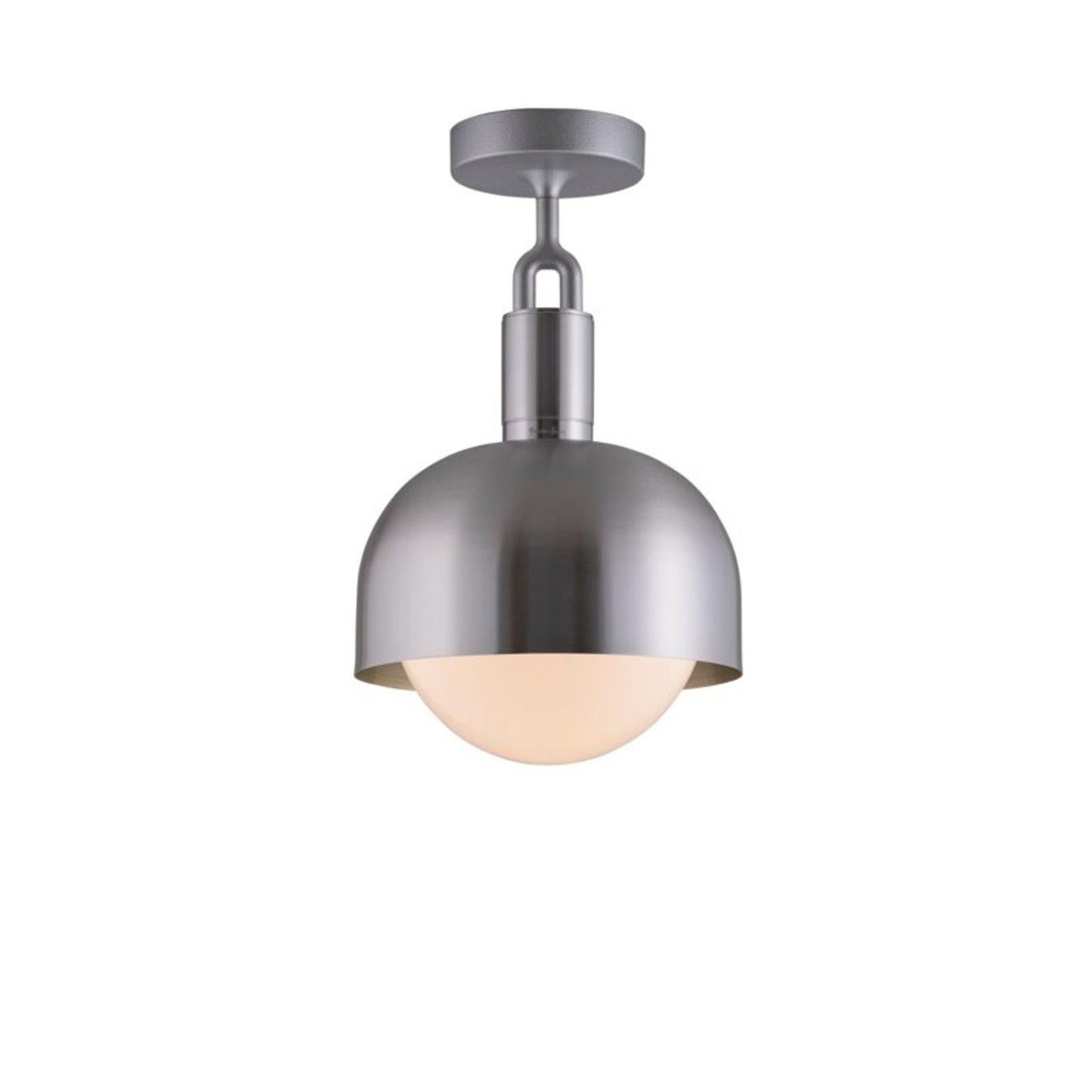 Forked Globe Shade Ceiling Light