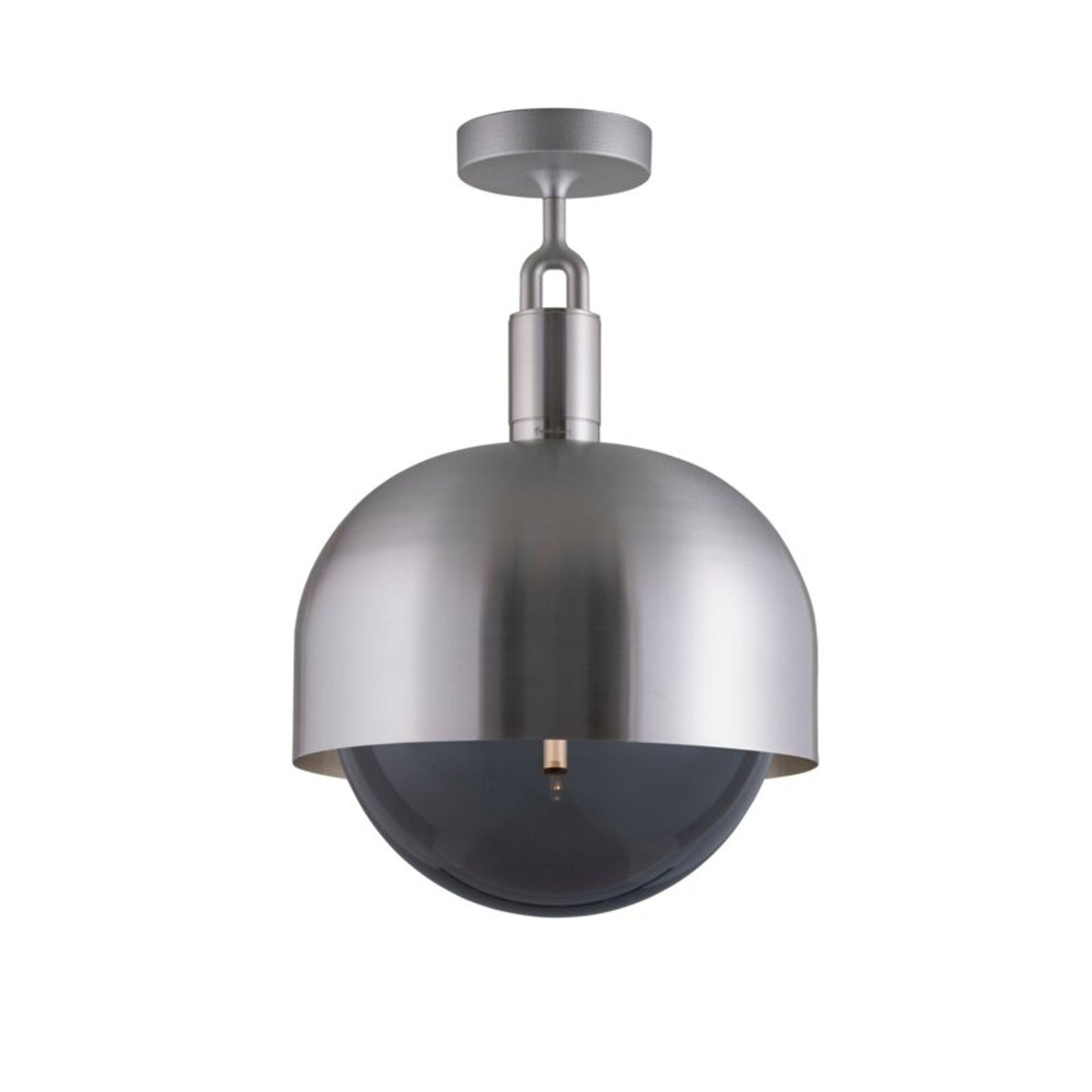 Forked Globe Shade Ceiling Light