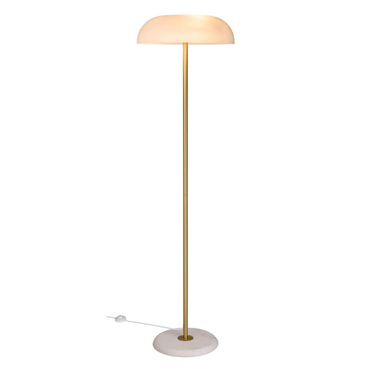 Glossy Floor Lamp in White