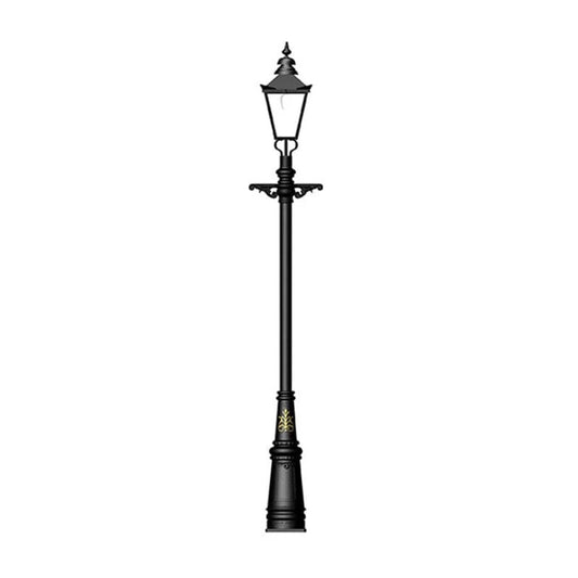 Victorian traditional cast iron lamp post 3.5m