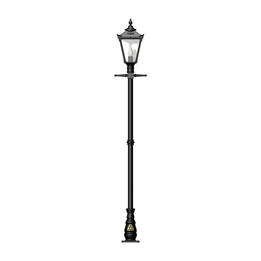 Victorian traditional cast iron lamp post 2.6m