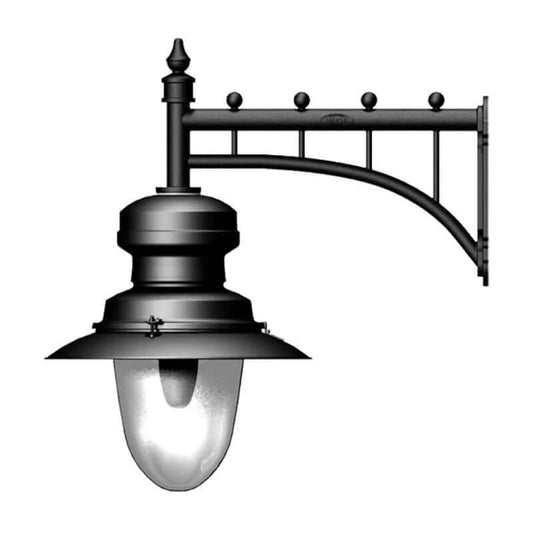 Large classical railway style wall light 0.8m