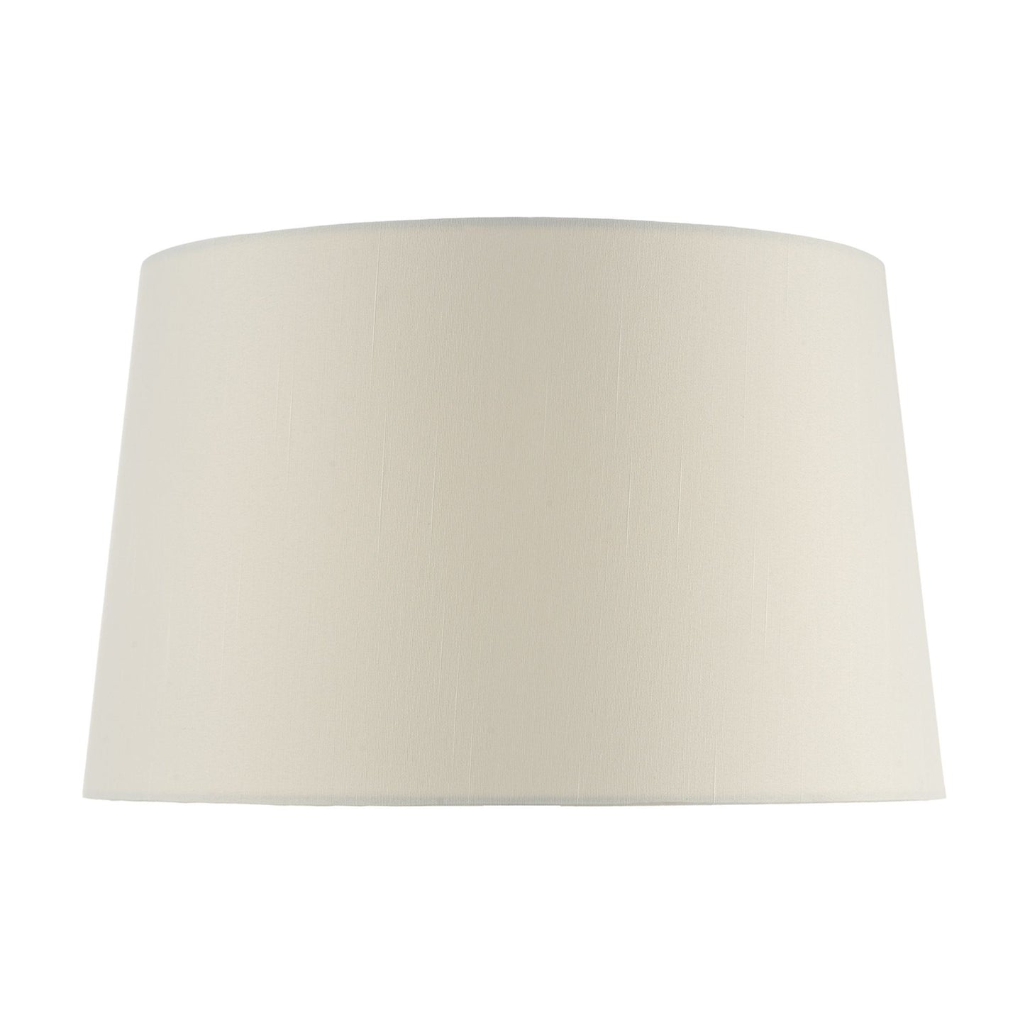 Iffley Faux Silk Tapered Drum Shade in Ivory