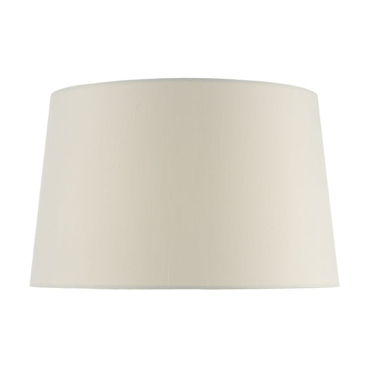 Iffley Faux Silk Tapered Drum Shade in Ivory