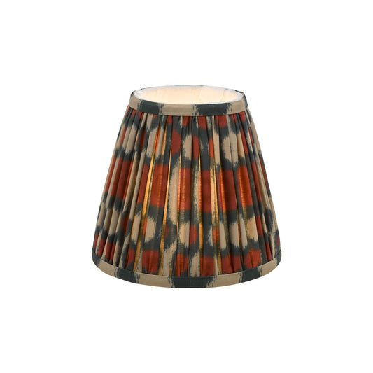 Ikat 15cm Cotton Tapered drum Shade