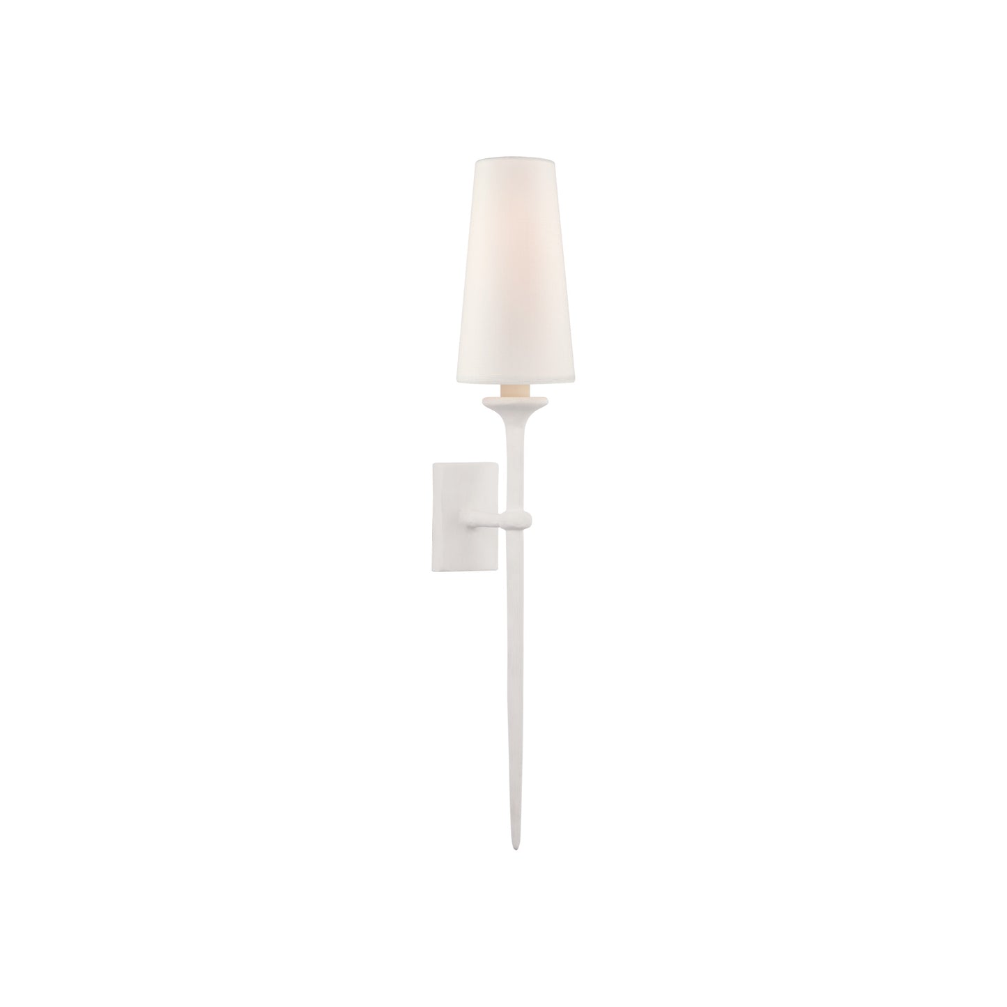 Iberia Single Sconce with Linen Shade