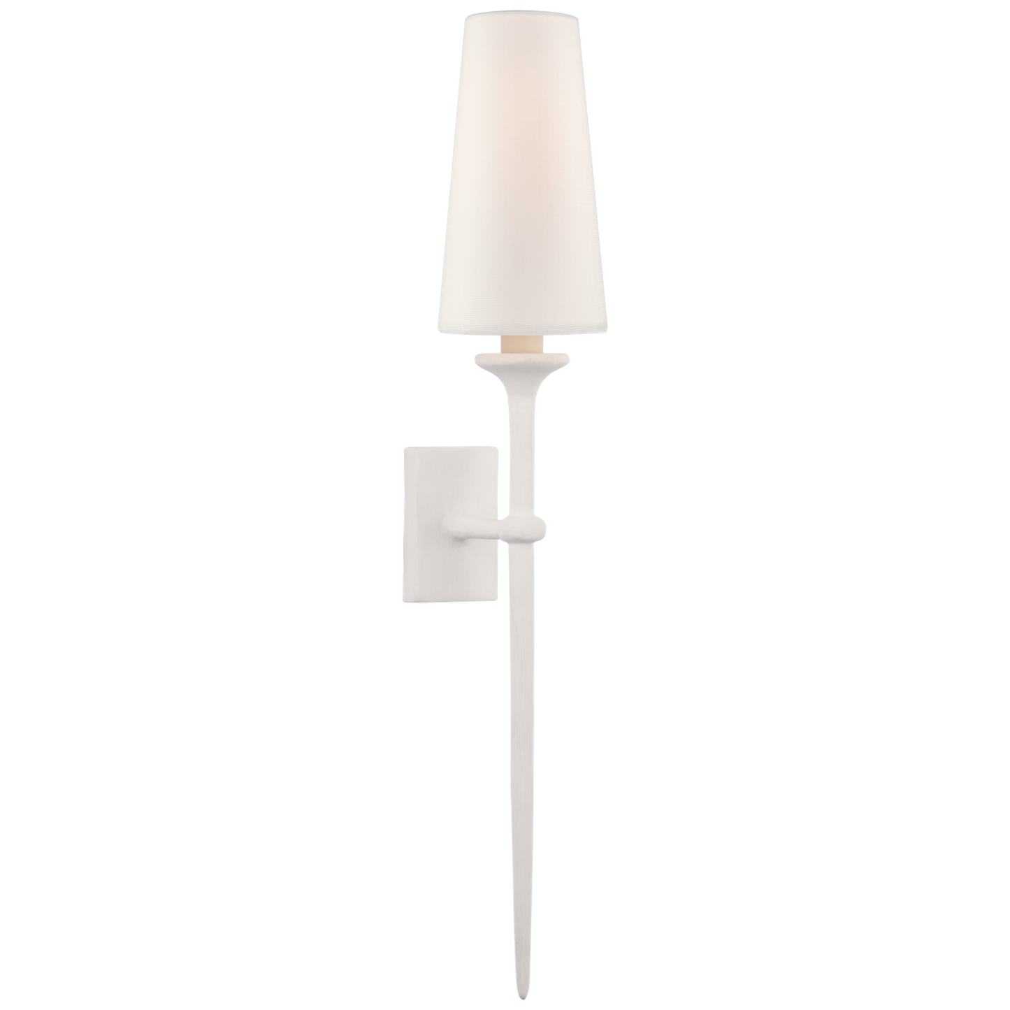 Iberia Single Sconce with Linen Shade