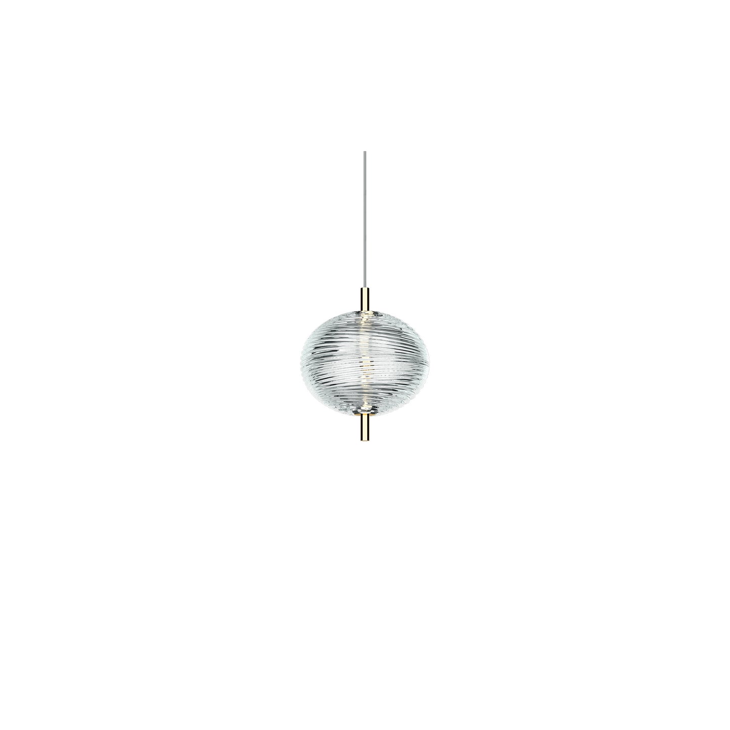 Jefferson Mini Clear Glass LED Pendant