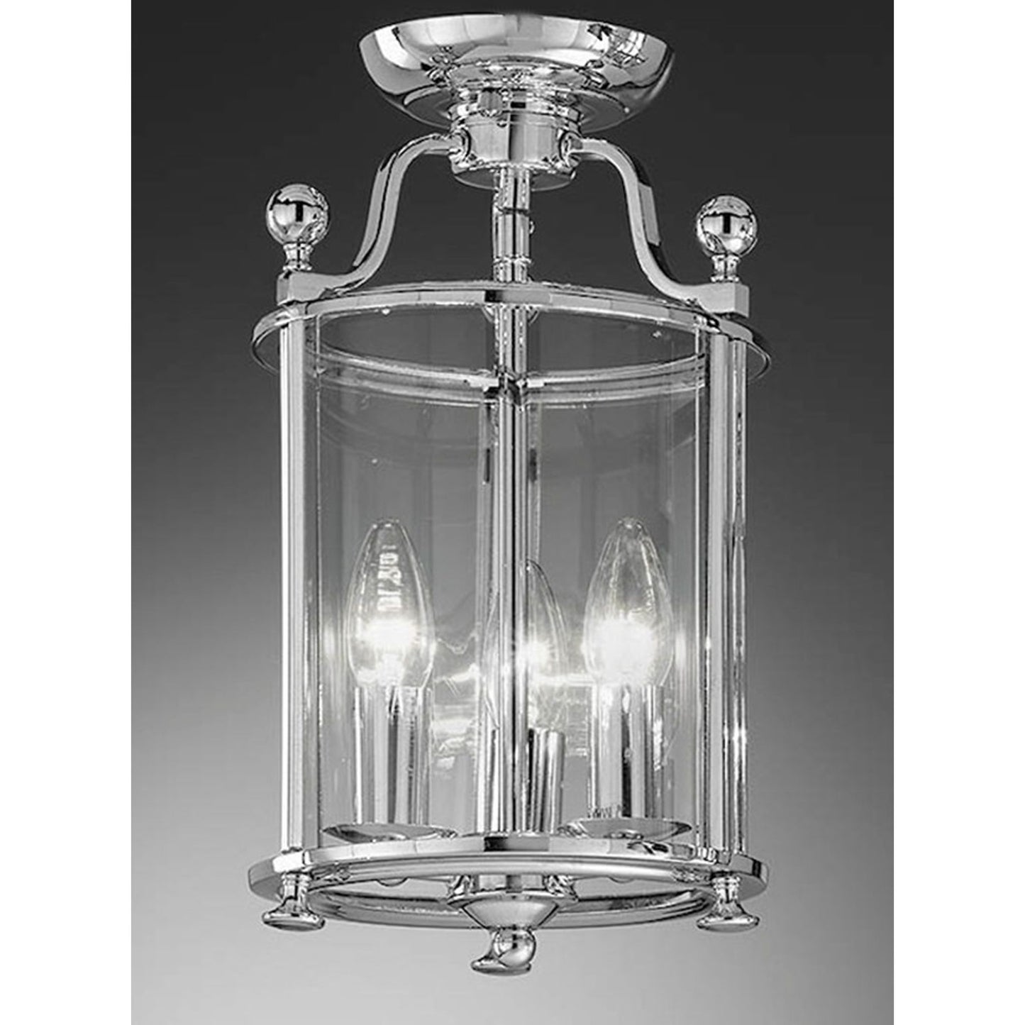 Melford 3-Light Flush Lantern