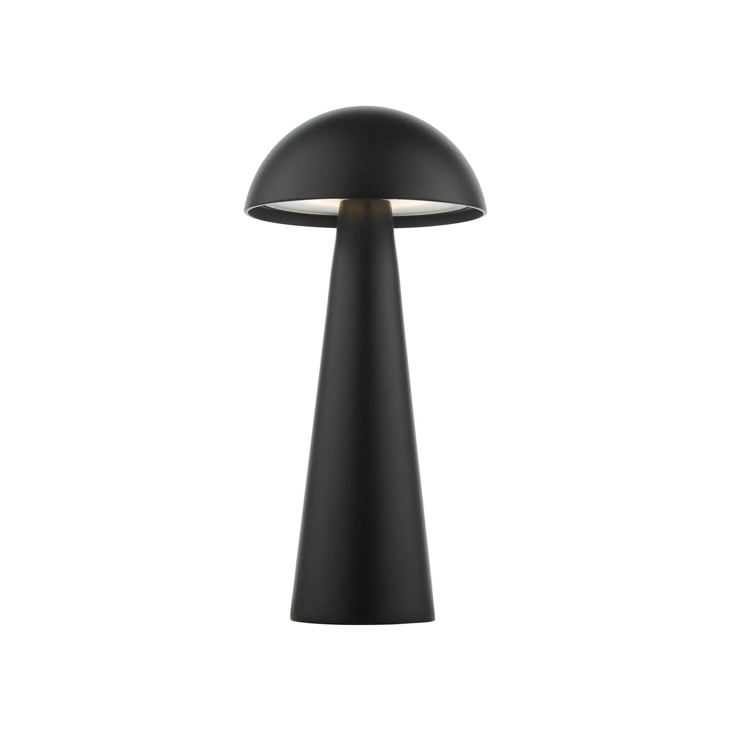 Lyle Rechargeable Outdoor Table Lamp in Matt Black