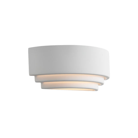 Lancio Oblong Wall light in White