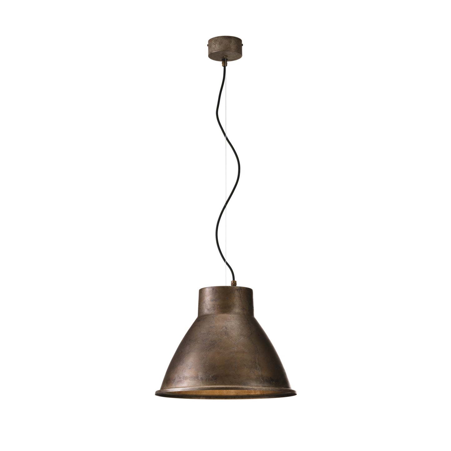 Loft Indoor industrial Pendant in Antique Iron