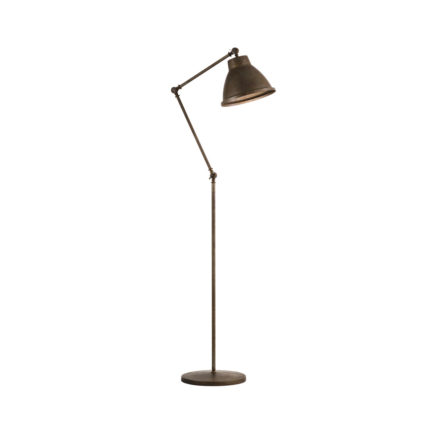 Loft Functional Indoor Floor Lamp in Brass