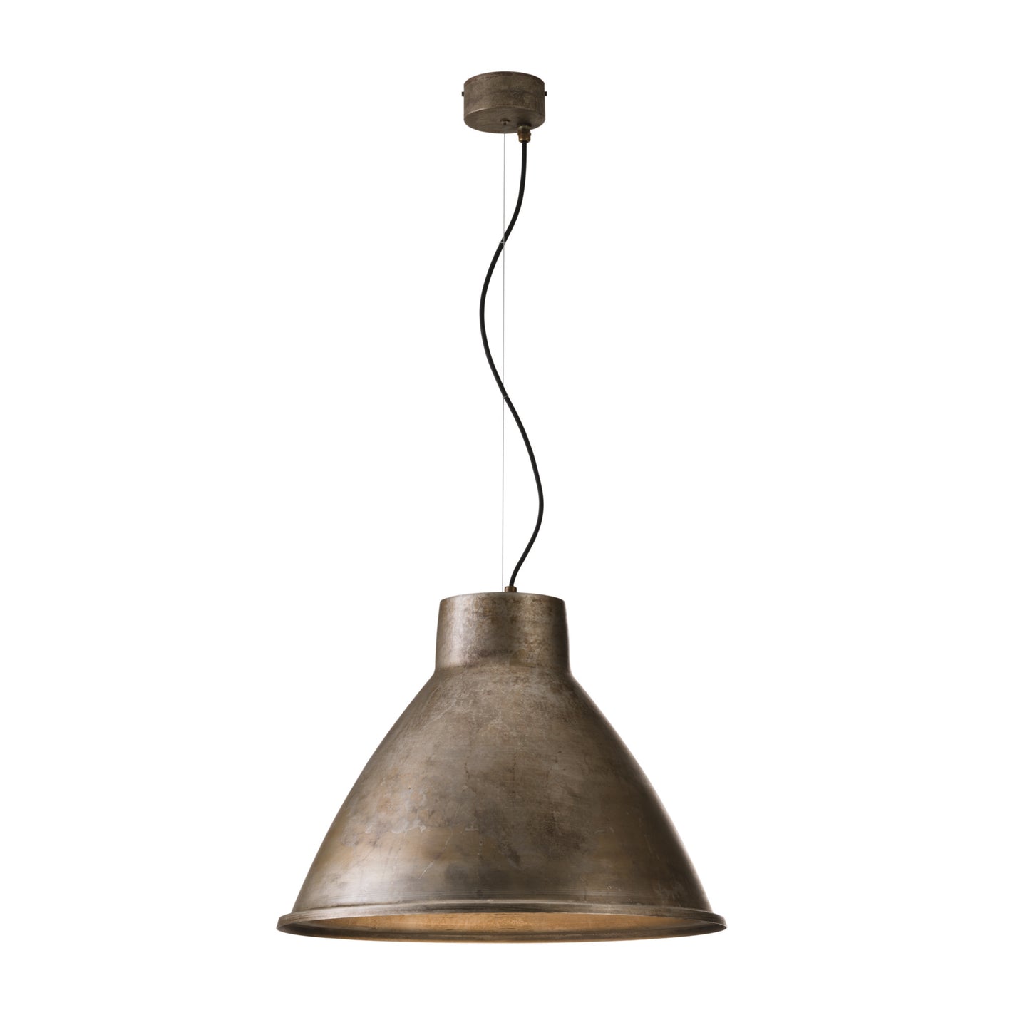 Loft Indoor industrial Pendant in Antique Iron