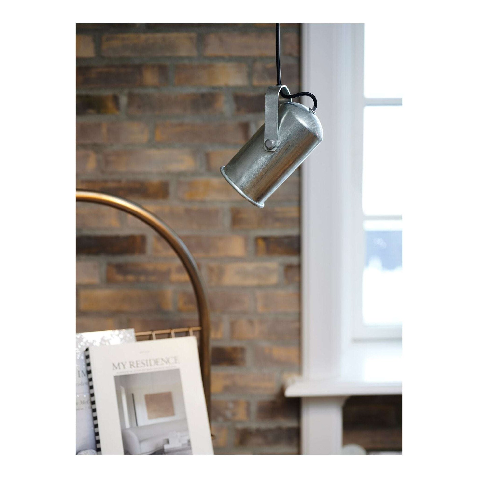 Porter 9 Pendant in Galvanized