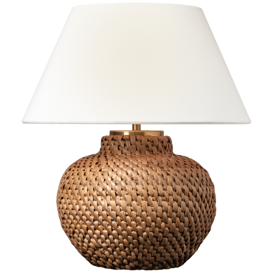 Avedon 11" Cordless Accent Lamp with Linen Shade