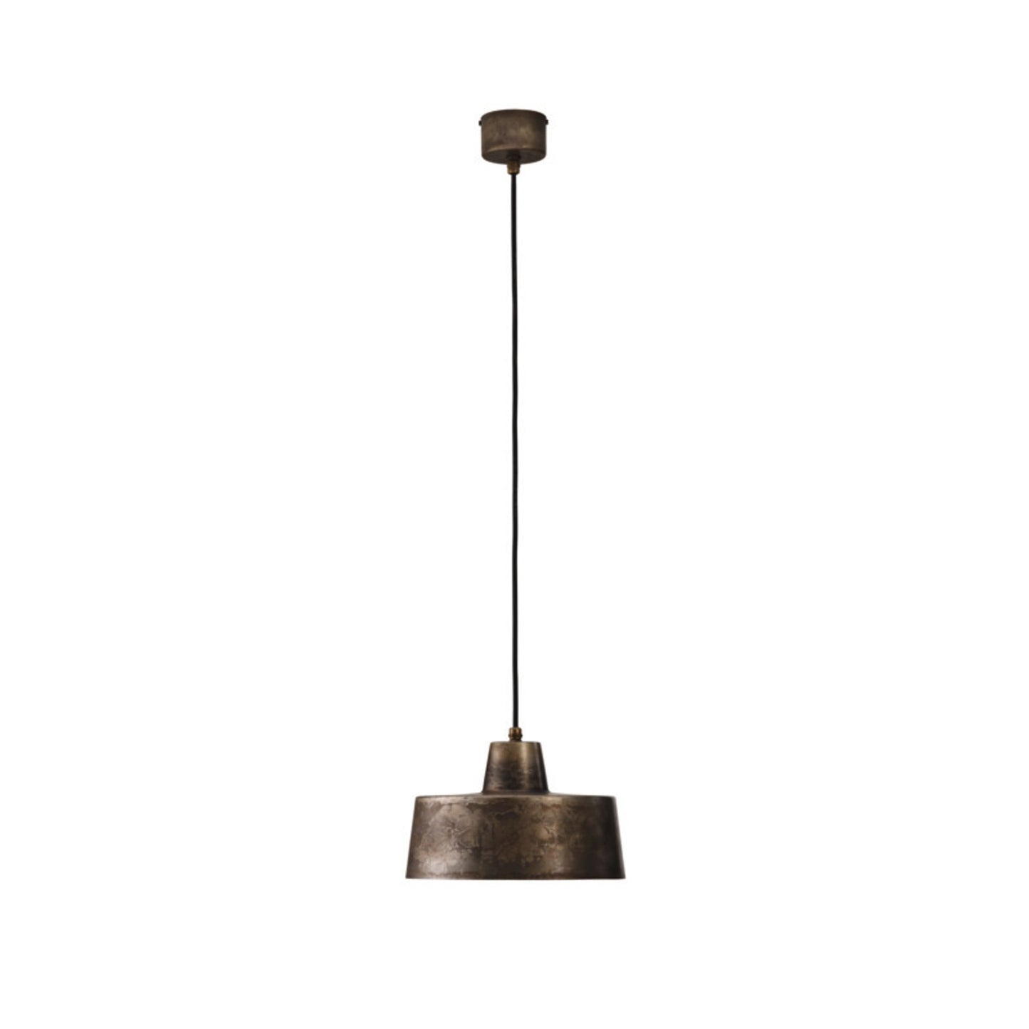 Officina Single Pendant in Antique Iron