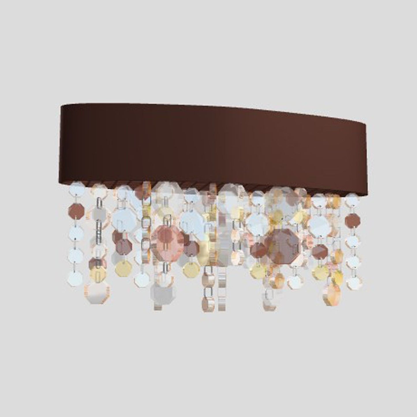 Ola A1 OV 30 E14 Wall Light with Colored Glass