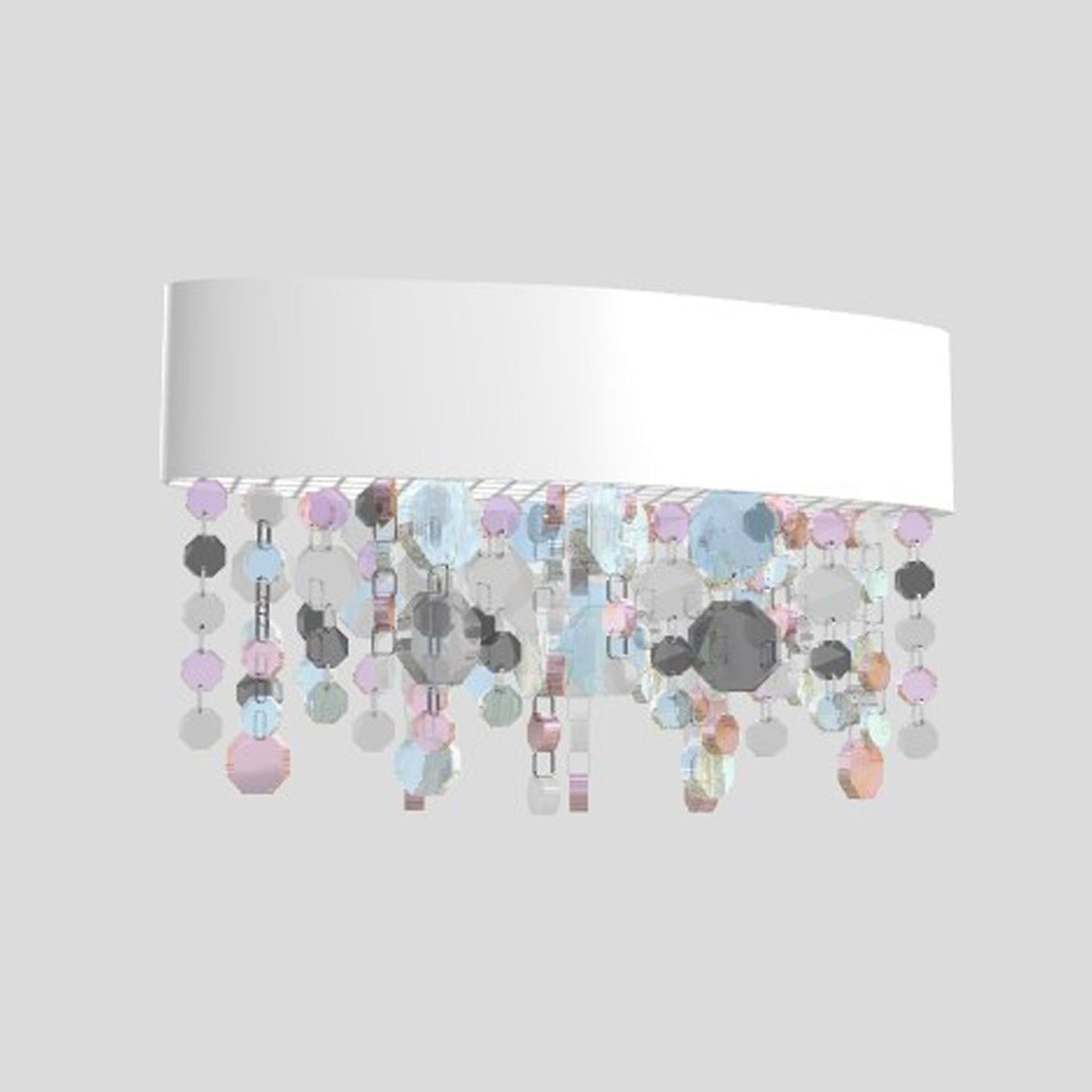 Ola A1 OV 30 E14 Wall Light with Colored Glass