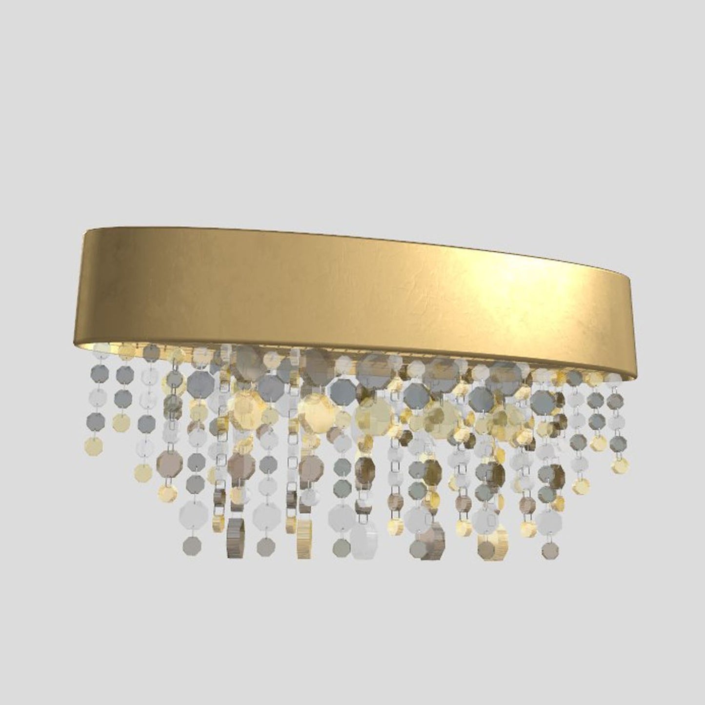 Ola A2 OV 50 E27 Wall Light with Colored Glass