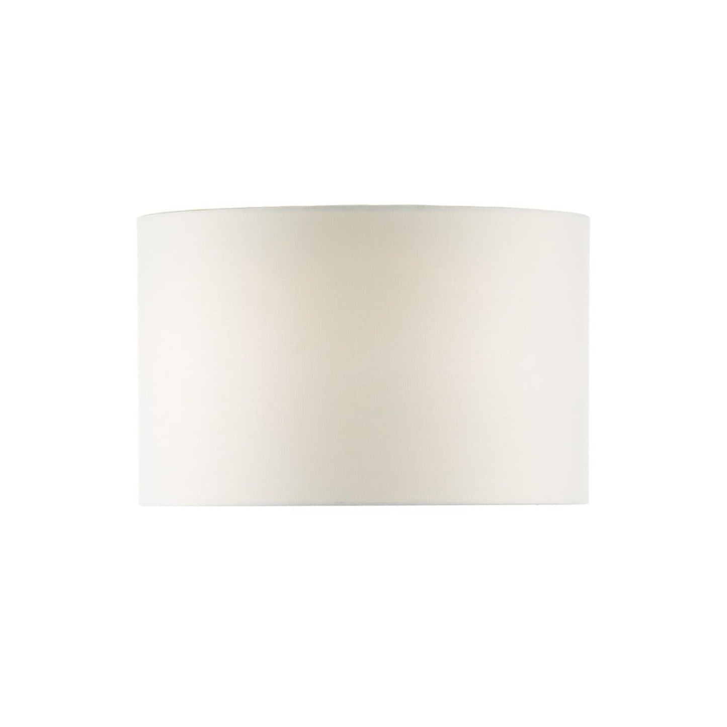 Pyramid 46cm Linen Drum Shade in White