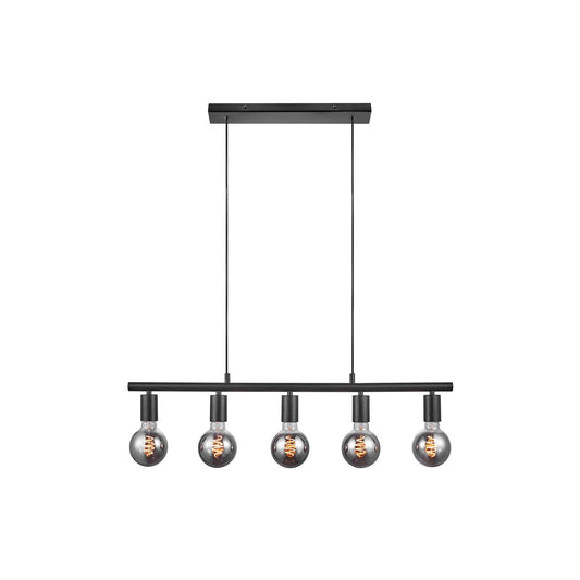 Paco 5-Spot Pendant in Black