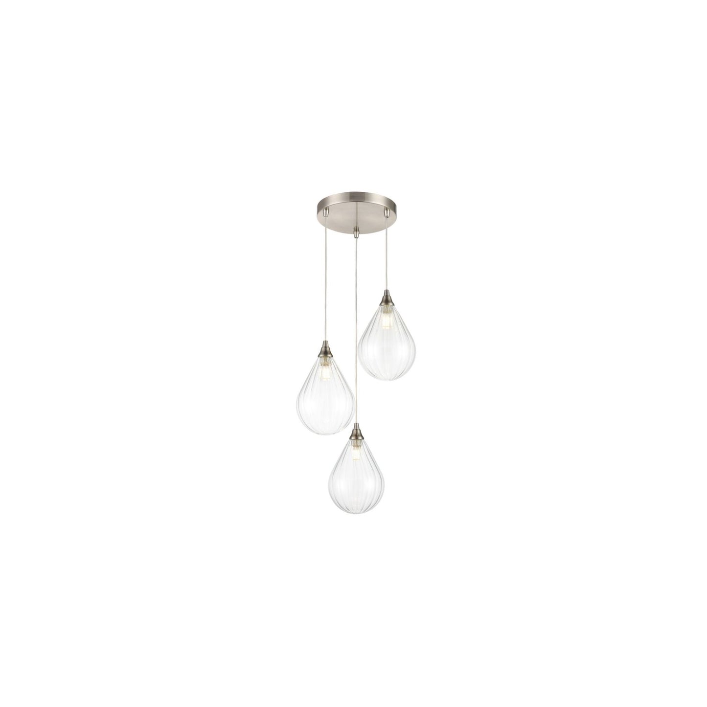 Pirum 3-Light Round Pendant