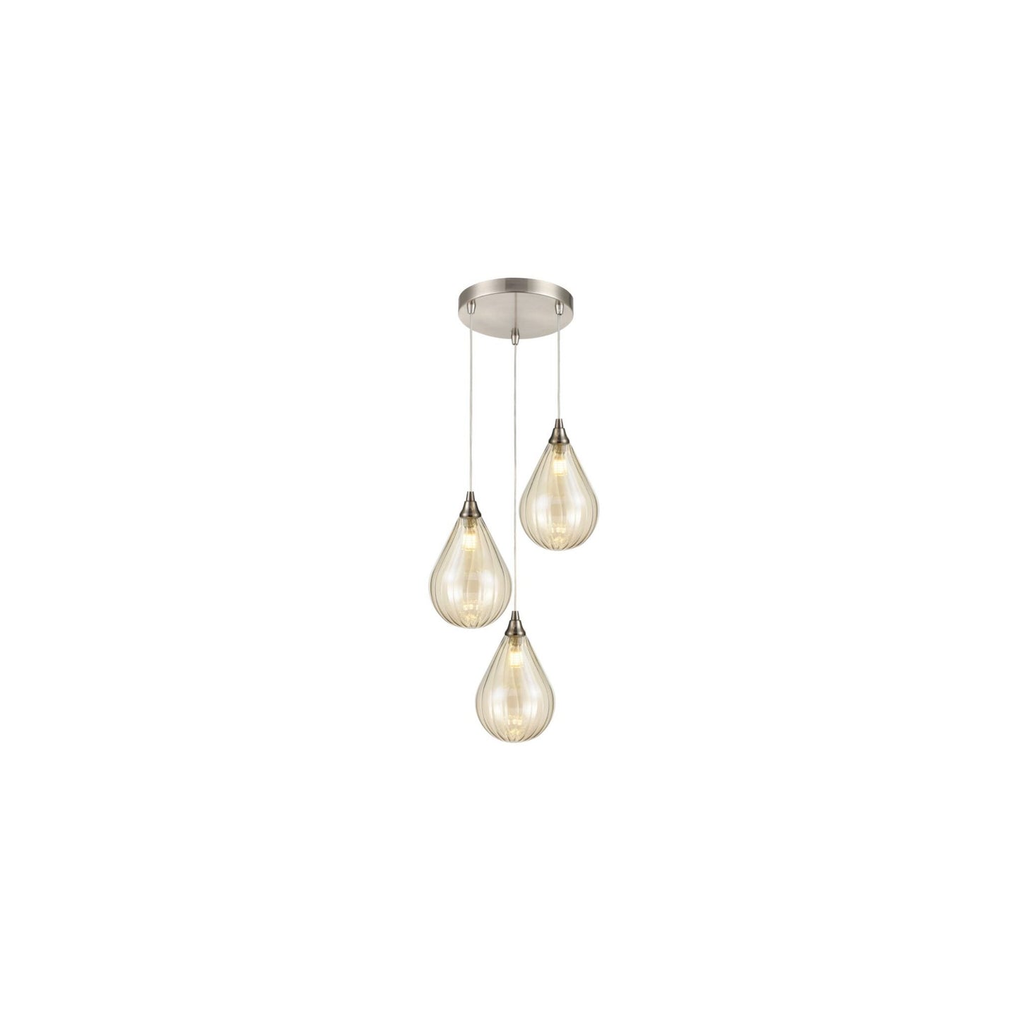 Pirum 3-Light Round Pendant