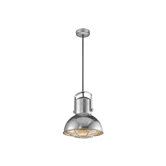 Porter Pendant in Galvanized