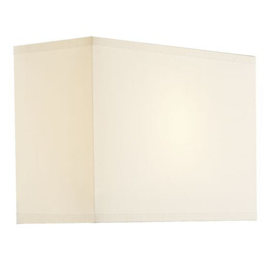 Piza 24cm Cotton Rectangle Shade in Cream