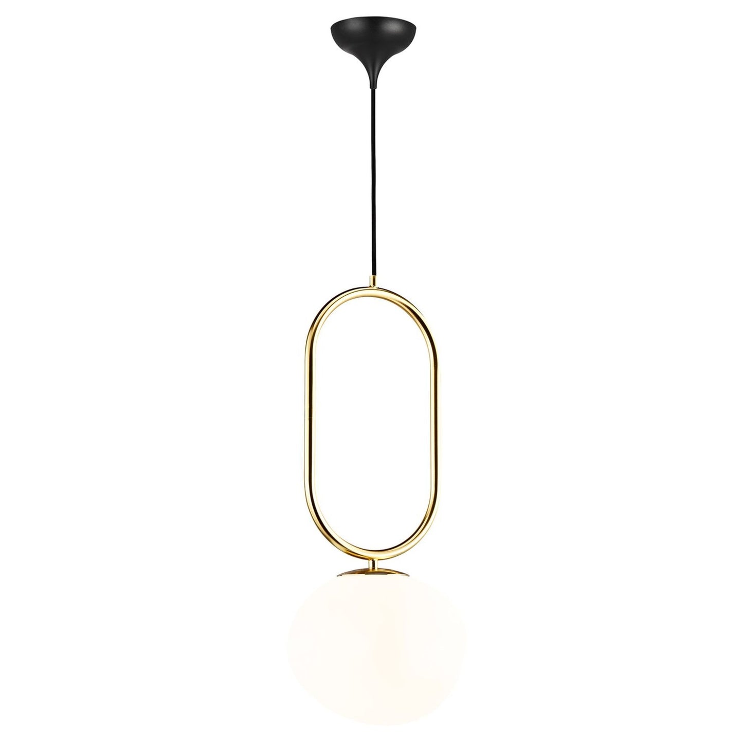 Shapes 22 Pendant in Brass