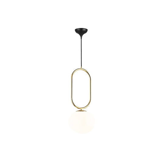 Shapes 22 Pendant in Brass